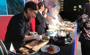 ChilePork surprised Korea with a fantastic Cooking Show