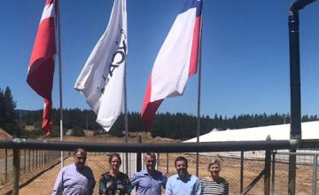 Nuevo Embajador de Dinamarca en Chile conoció instalaciones y proyectos de Coexca S.A.