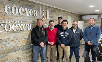 Ejecutivos de destacada empresa japonesa Zensho visitaron Coexca S.A. reafirmando lazos comerciales con Chile