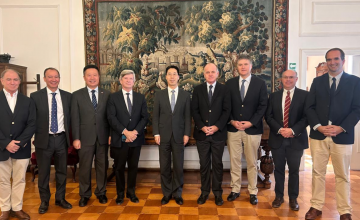 Encuentro de gremios del sector Silvoagropecuario con el Embajador de China en Chile